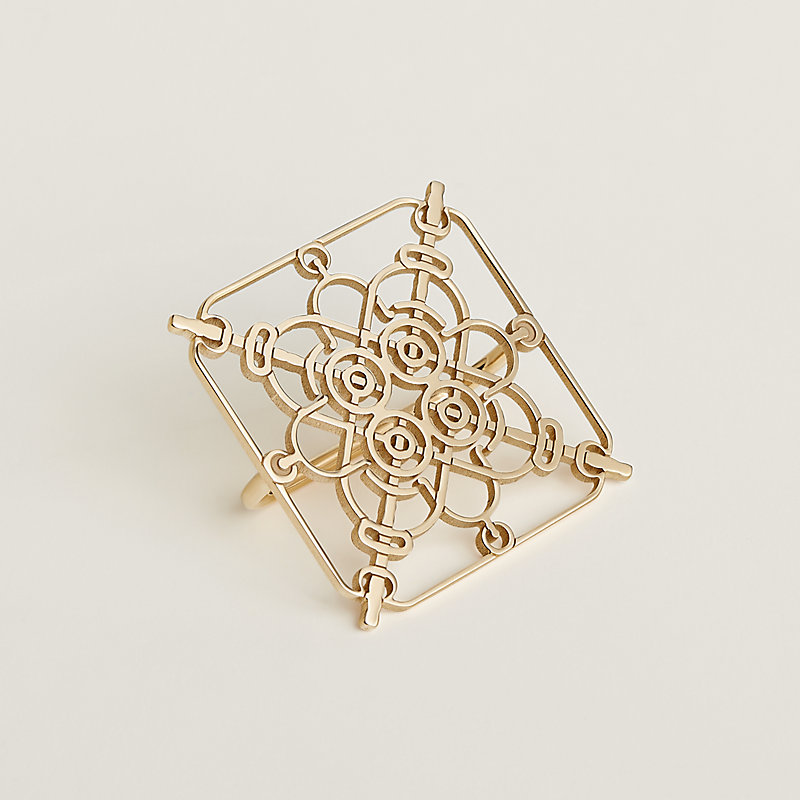 アクセントに♪【HERMES】 Eperon d'Or Cisele スカーフリング Eperon d'Or Cisele scarf ring | Hermès Finland